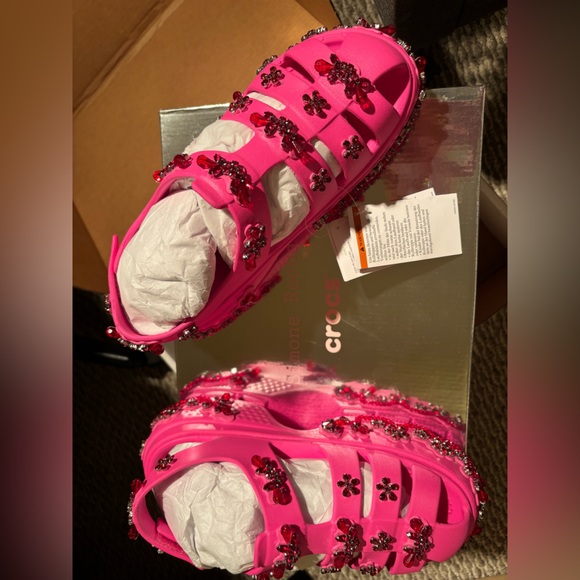 Simone Rocha Pink X Crocs sandals - Picture 2 of 3
